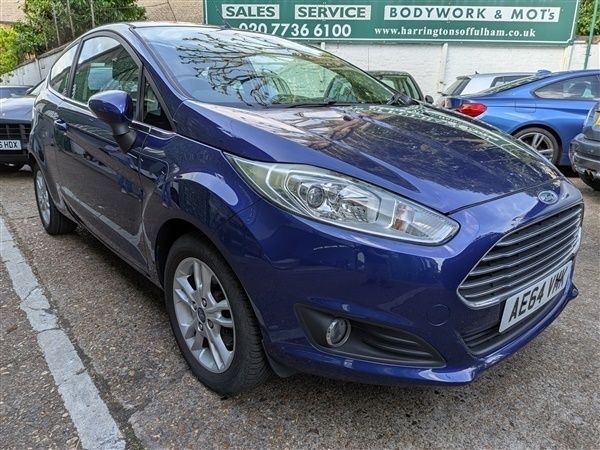 Blue Used 2014 Ford Fiesta Zetec Hatchback | £4,995 (Good price) - Image 1/1