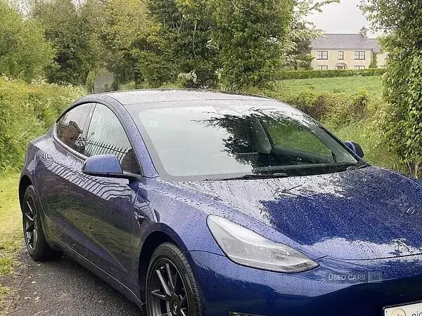 Used Tesla Model 3 Long Range AWD 366 kW (498 HP) 2023 Blue Sedan