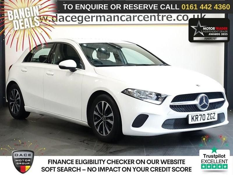 White Used 2020 Mercedes A180 SE Hatchback | £13,289 (Fair price) - Image 1/3