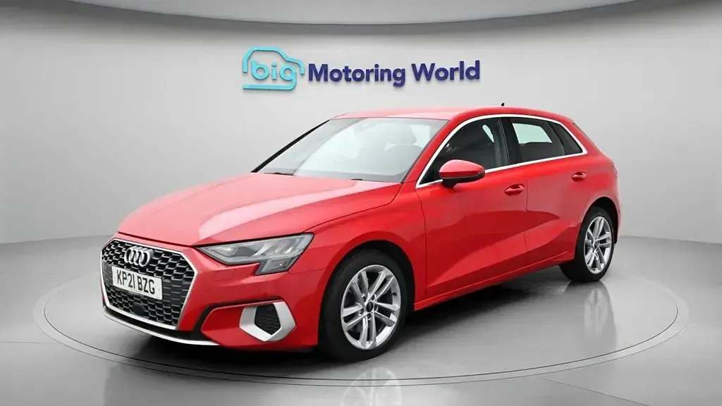 Used Audi A3 Sportback Sport 150 HP (110 kW) 2021 Red Hatchback