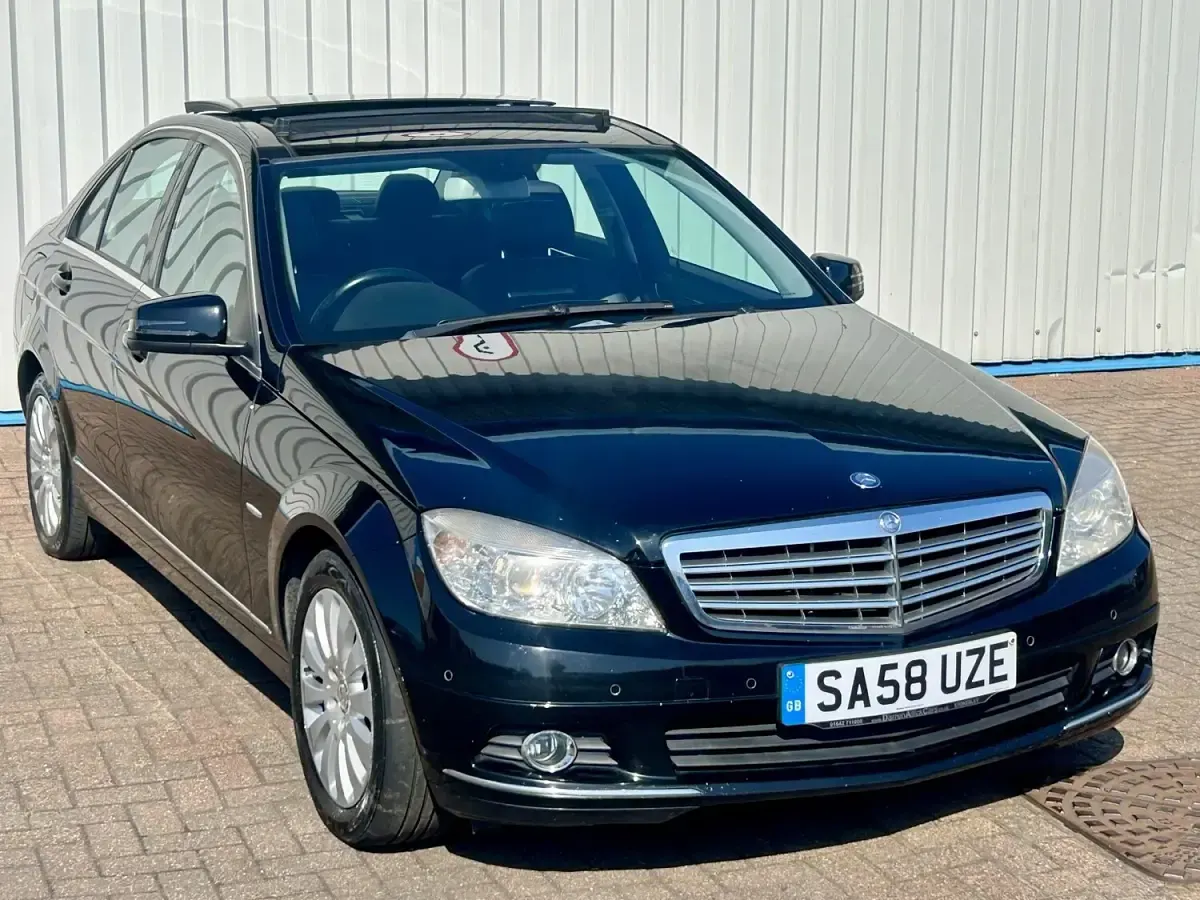 Used Mercedes C220 Elegance 2008 Black Sedan
