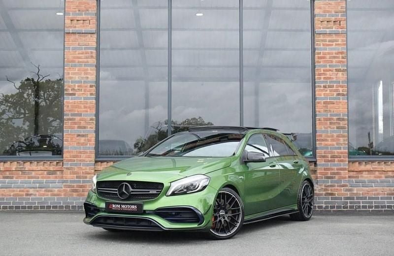 Green Used 2016 Mercedes A45 AMG Premium Hatchback | £24,999 (Expensive) - Image 1/4