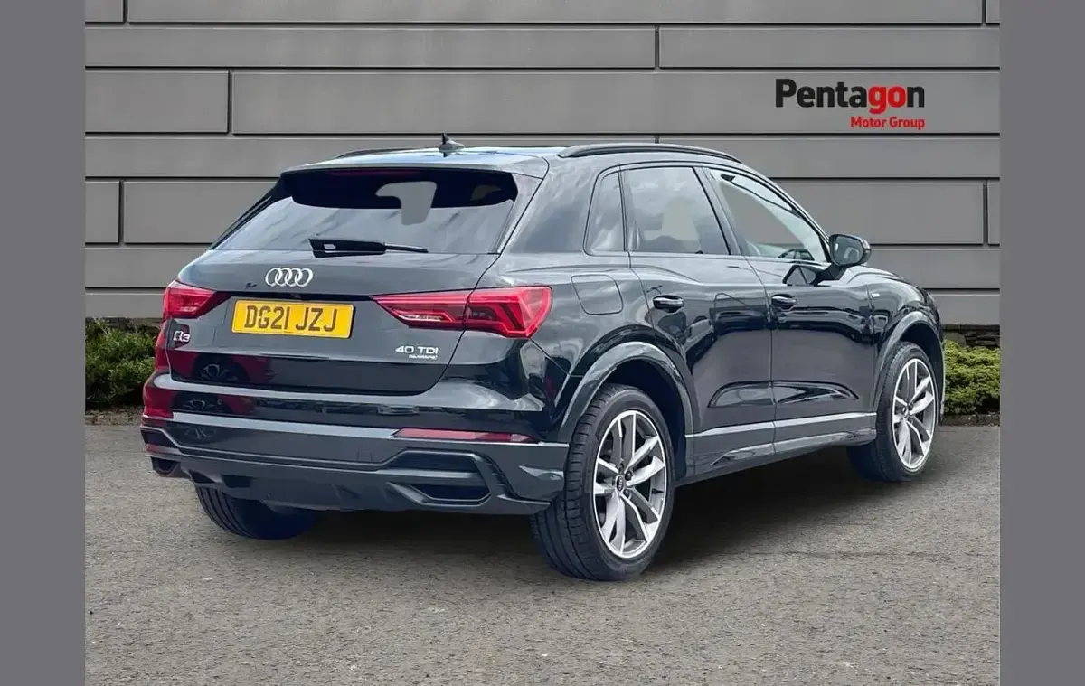 Used Audi Q3 Black Edition 196 HP (144 kW) 2021 Black SUV