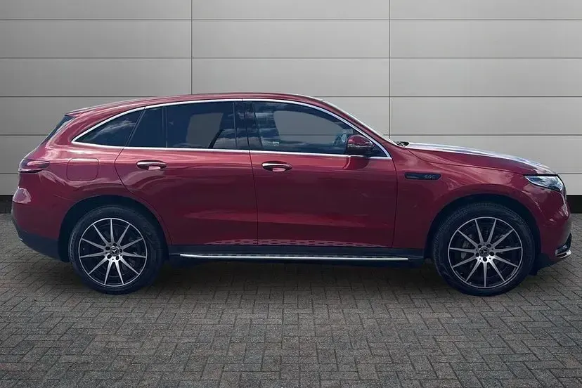 Used Mercedes EQC400 AMG line 300 kW (408 HP) 2023 Red SUV