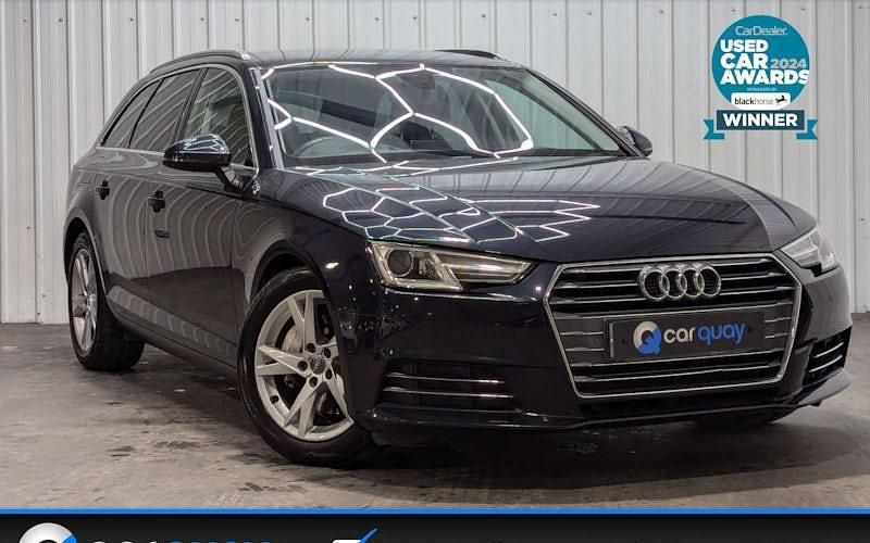 Blue Used 2017 Audi A4 Sport Estate | £11,295 (Good price) - Image 1/3