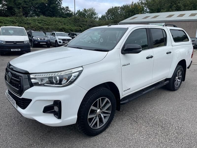Used Toyota HiLux 2019 White Pickup