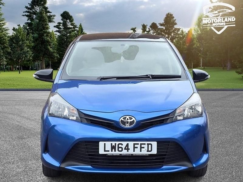 Used Toyota Yaris 2015 Blue Hatchback
