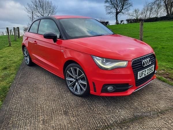 Used Audi A1 S-Line 122 HP (89 kW) 2014 Red Hatchback