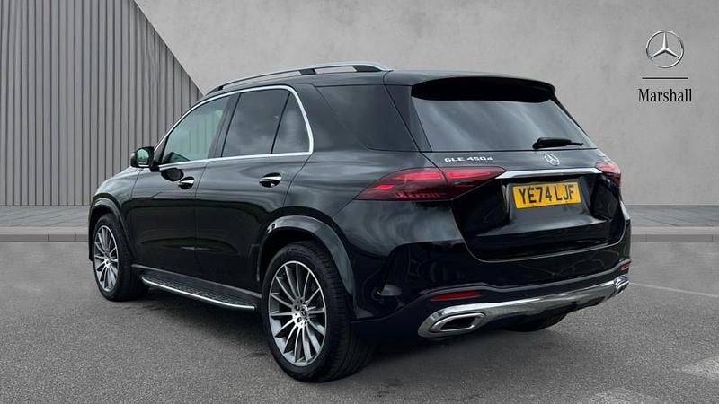 Used Mercedes GLE450 AMG AMG line 367 HP (269 kW) 2024 Obsidian black metallic SUV