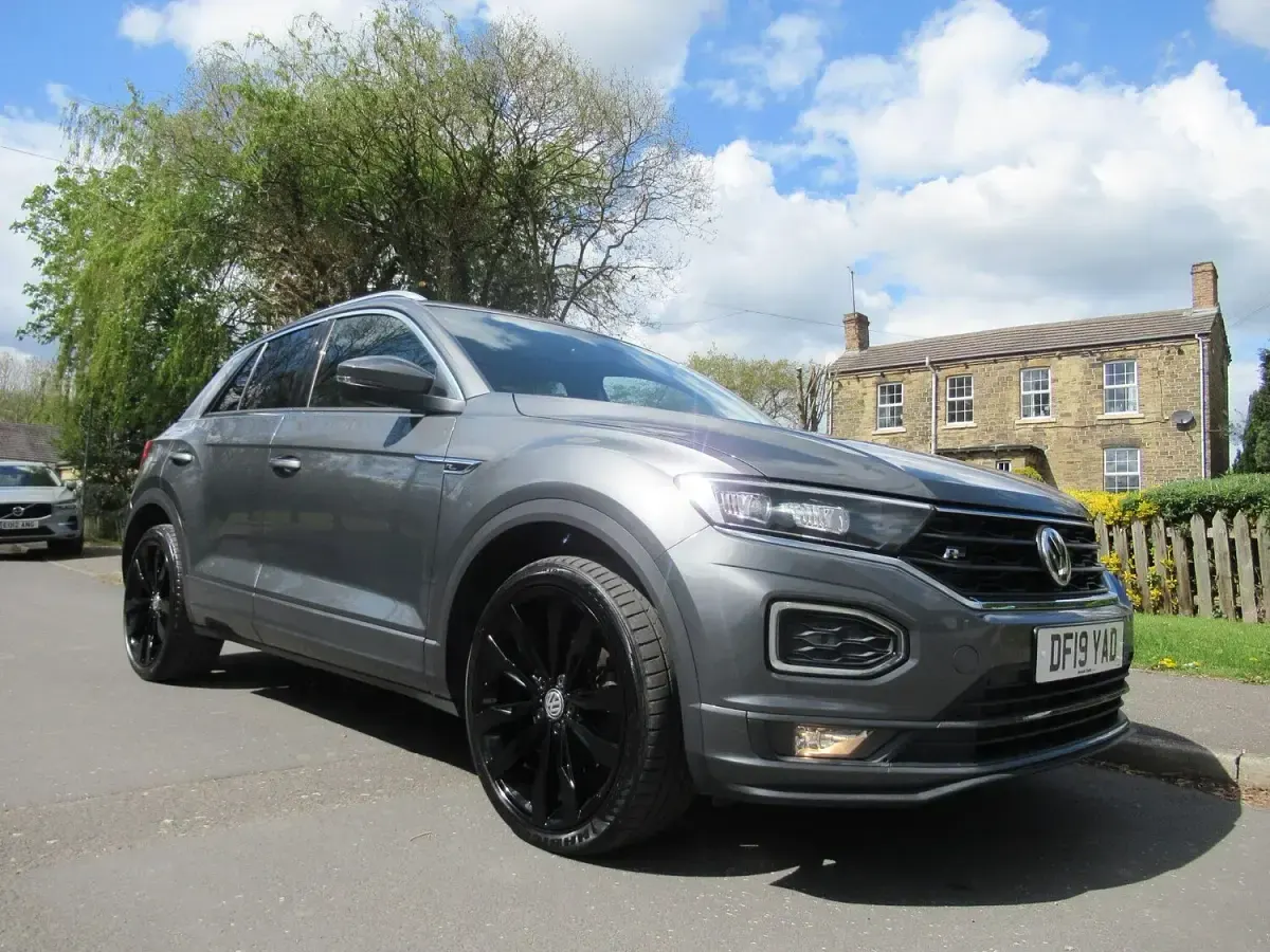 Used VW T-Roc R-line 115 HP (84 kW) 2019 Grey SUV