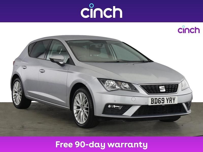Silver Used 2019 Seat Leon SE Dynamic Hatchback | £10,849 (Fair price) - Image 1/3