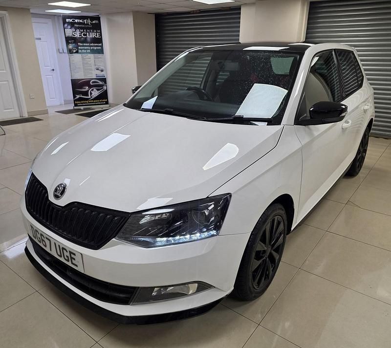 Used Skoda Fabia Monte Carlo 2017 White Hatchback