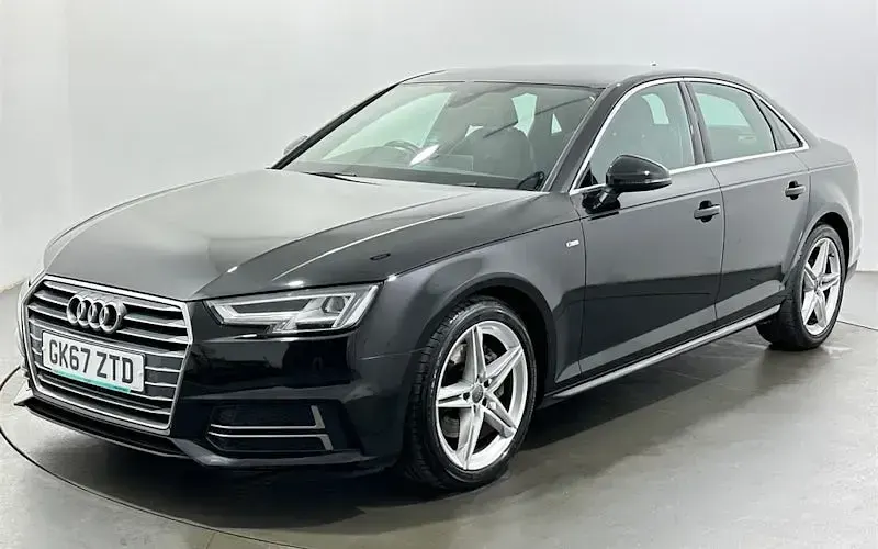 Used Audi A4 S-Line 190 HP (139 kW) 2017 Black Sedan