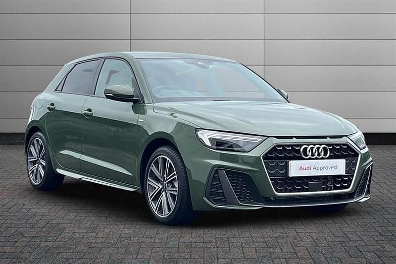District green Used 2025 Audi A1 S-Line Hatchback | £24,850 (Fair price) - Image 1/4