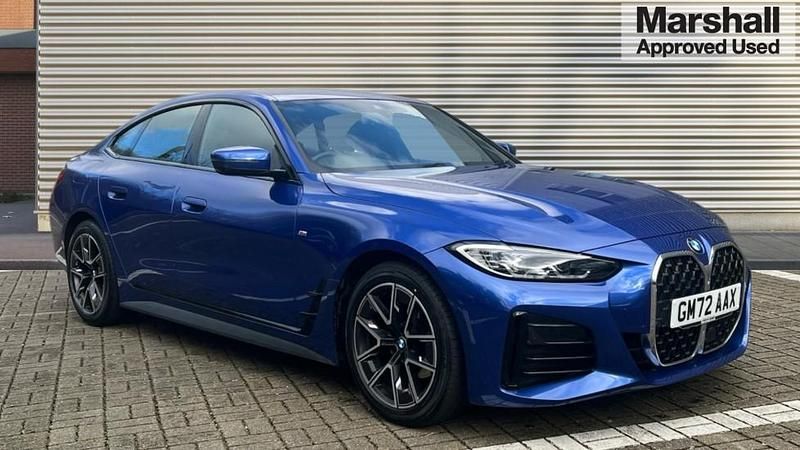 Used BMW 420 M Sport 184 HP (135 kW) 2022 Blue Coupe