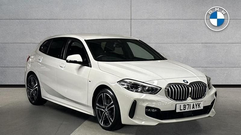 White Used 2021 BMW 118 M Sport Hatchback | £20,239 (Fair price) - Image 1/4