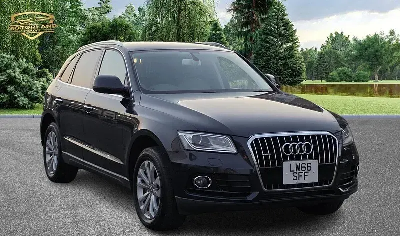 Used Audi Q5 S-line plus 230 HP (169 kW) 2016 Blue SUV
