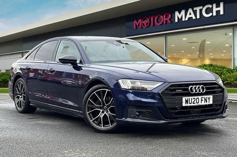 Blue Used 2020 Audi A8 Black Edition Sedan | £26,900 (Super price) - Image 1/4
