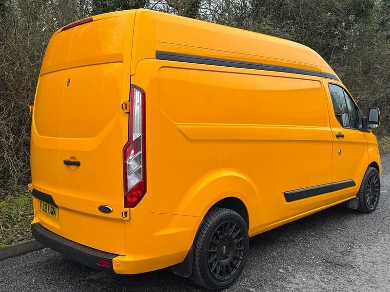 Used Ford Transit Custom Trend 130 HP (95 kW) 2021 Yellow Van