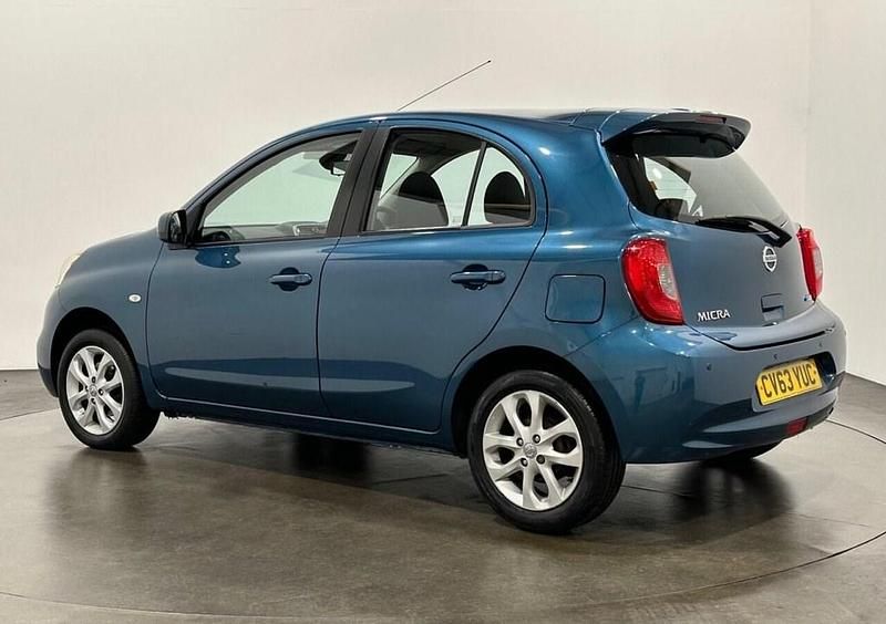 Used Nissan Micra Acenta 80 HP (58 kW) 2014 Blue Hatchback