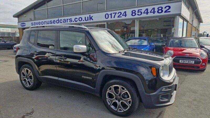Black Used 2015 Jeep Renegade Limited SUV | £5,888 (A bit pricey) - Image 1/4