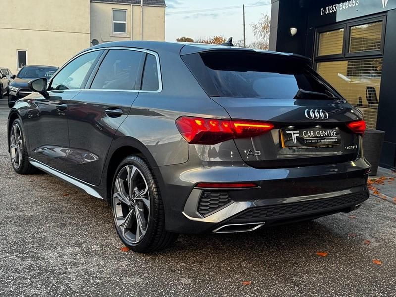 Used Audi A3 Sportback S-Line 110 HP (80 kW) 2022 Grey Hatchback
