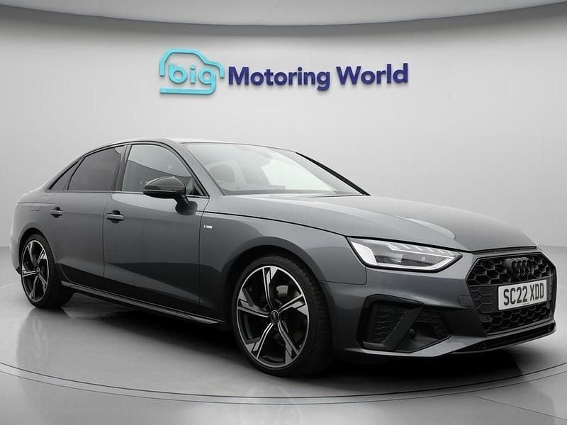 Grey Used 2022 Audi A4 Black Edition Sedan | £22,700 (Fair price) - Image 1/4