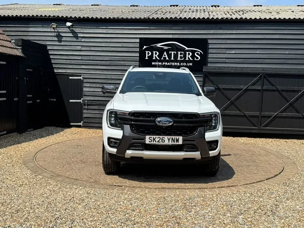 New Ford Ranger Wildtrack 2026 White Pickup