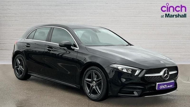 Black Used 2018 Mercedes A200 AMG line | £14,827 (Good price) - Image 1/4