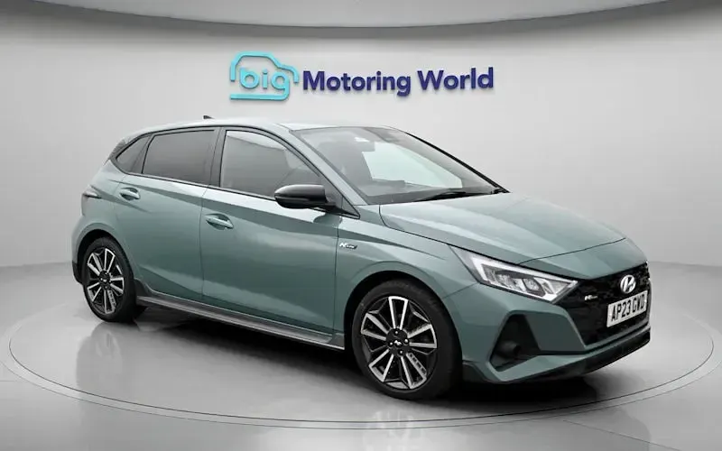 Used Hyundai i20 N Line 120 HP (88 kW) 2023 Green Hatchback