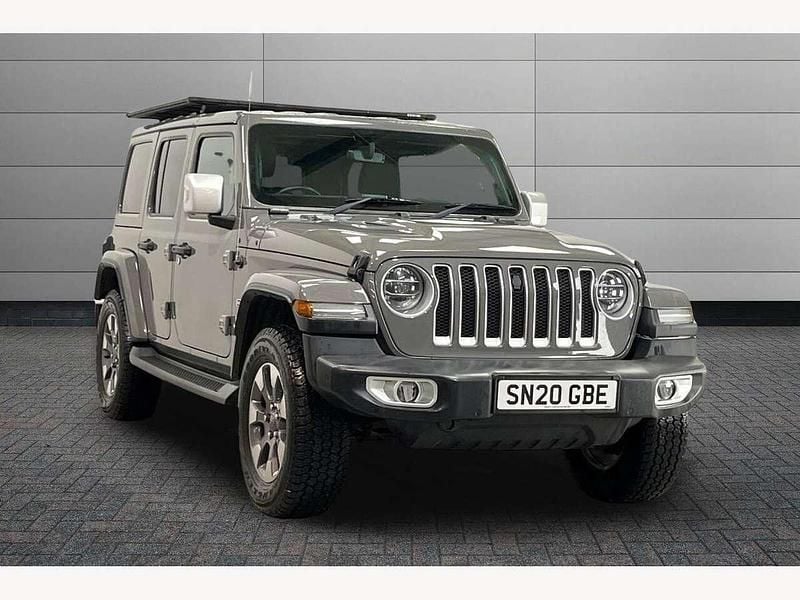 Grey Used 2020 Jeep Wrangler Overland SUV | £33,295 (Fair price) - Image 1/2
