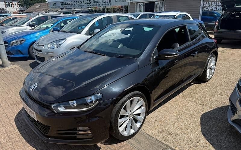 Used VW Scirocco GT 125 HP (91 kW) 2016 Black Coupe