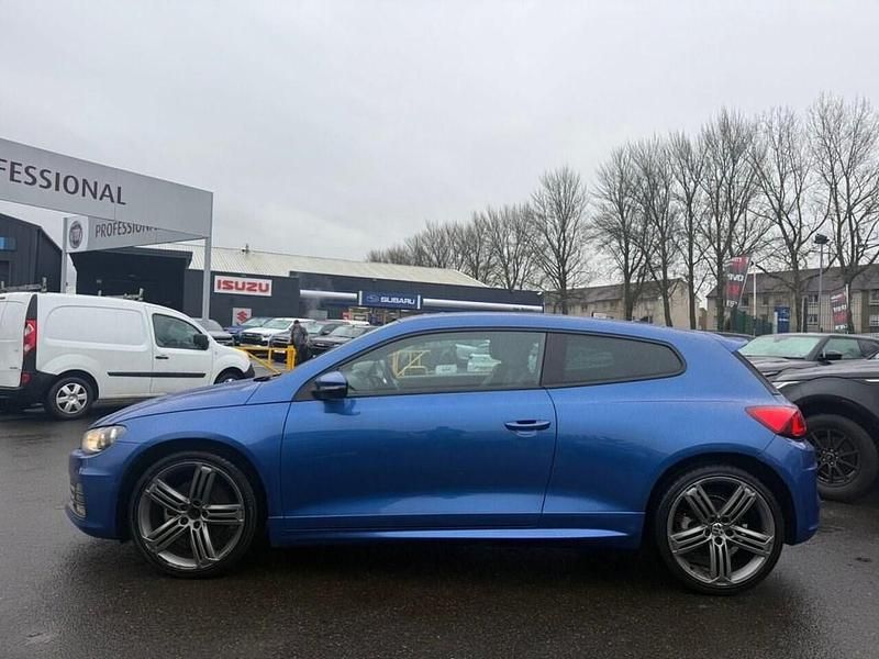 Used VW Scirocco R-line 184 HP (135 kW) 2015 Blue Coupe