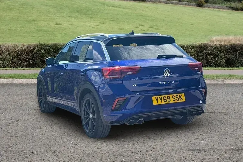 Used VW T-Roc R 300 HP (220 kW) 2019 Blue SUV