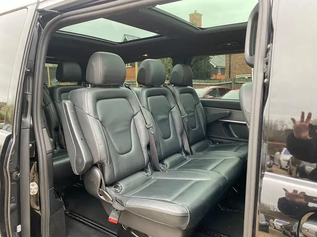 Used Mercedes V220 163 HP (119 kW) 2019 Black MPV