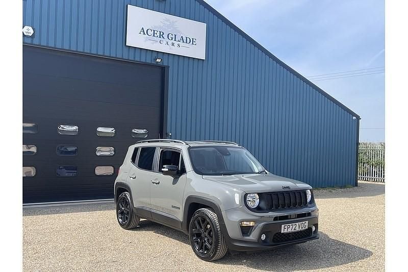 Sting grey Used 2022 Jeep Renegade Night Eagle SUV | £15,990 (Fair price) - Image 1/4