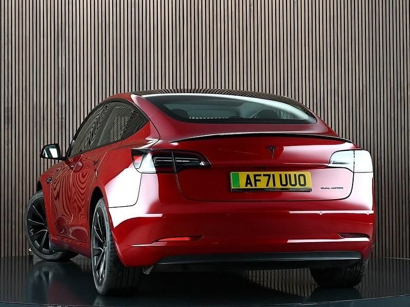 Used Tesla Model 3 254 kW (346 HP) 2021 Red Sedan