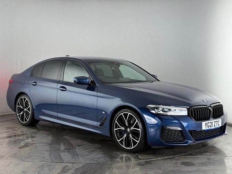 Blue Used 2021 BMW 520 M Sport Sedan | £21,650 (A bit pricey) - Image 1/3