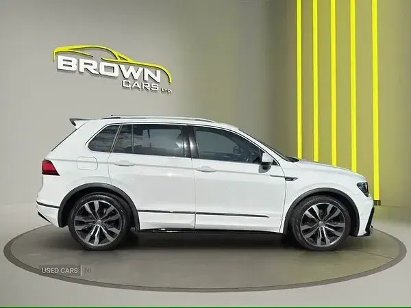 Used VW Tiguan R-line 150 HP (110 kW) 2019 White SUV