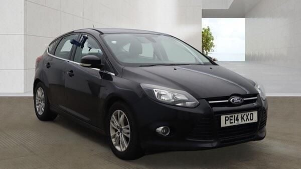 Used Ford Focus Titanium 125 HP (91 kW) 2014 Black Hatchback
