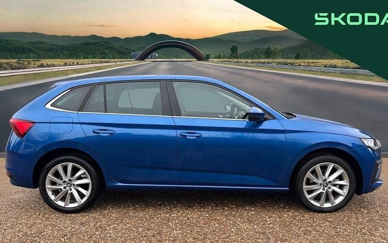 New Skoda Scala SE L 116 HP (85 kW) 2025 Blue Hatchback