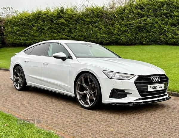 White Used 2022 Audi A7 Sport Hatchback | £25,895 (Good price) - Image 1/4
