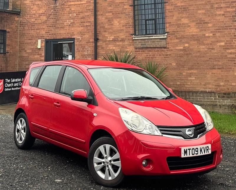 Red Used 2009 Nissan Note Acenta MPV | £1,195 (Good price) - Image 1/4