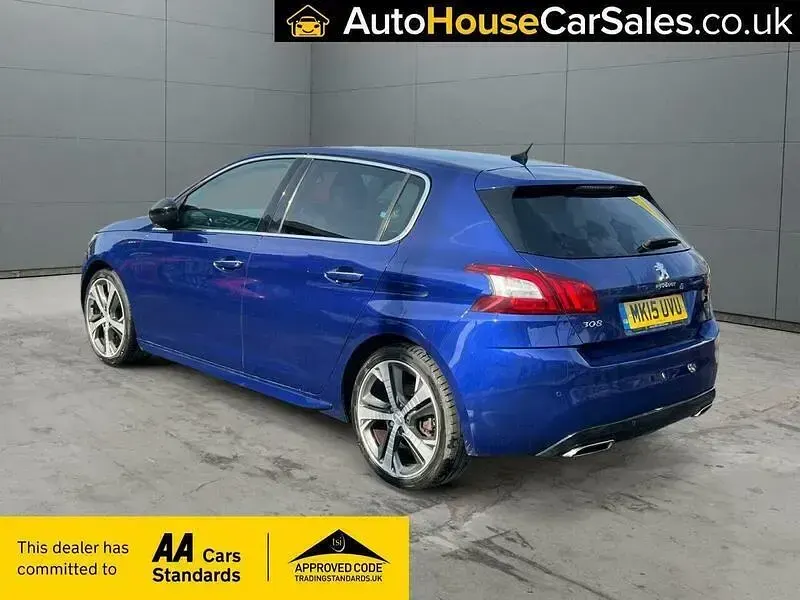 Used Peugeot 308 GTi 2015 Blue Hatchback