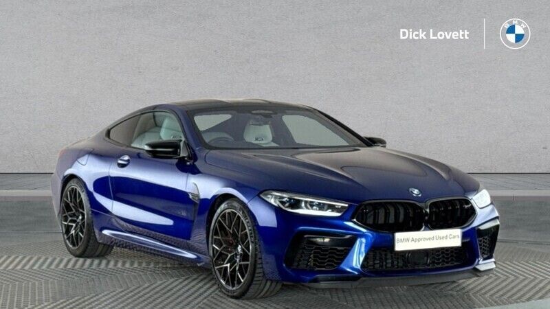 Blue Used 2022 BMW M8 Competition Edition Coupe | £70,000 - Image 1/4