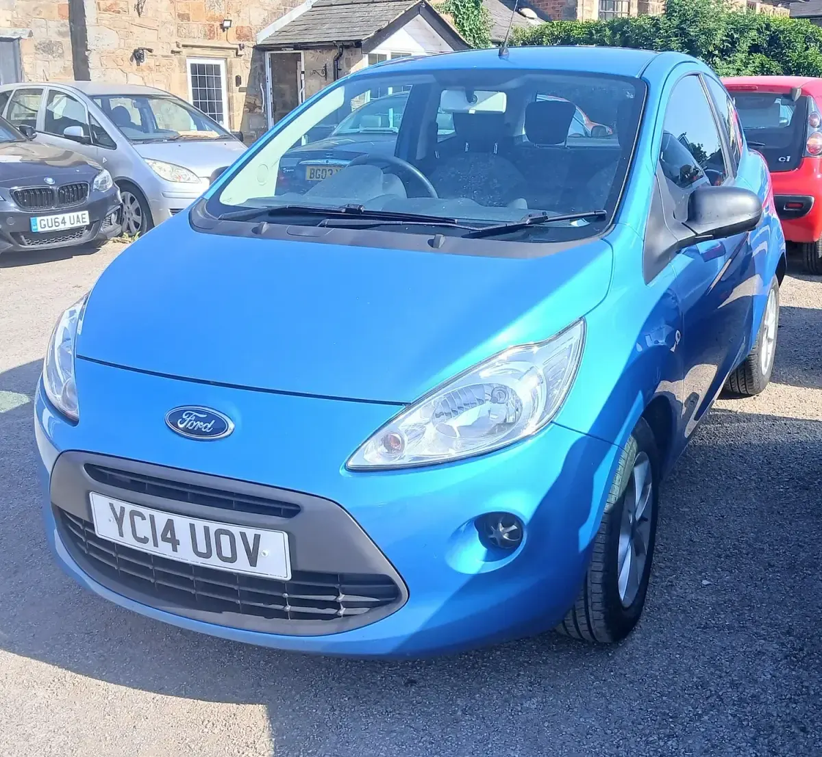 Used Ford Ka Studio 69 HP (50 kW) 2014 Blue Hatchback
