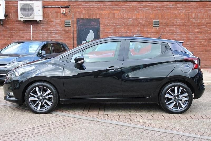 Used Nissan Micra Acenta 90 HP (66 kW) 2019 Black Hatchback