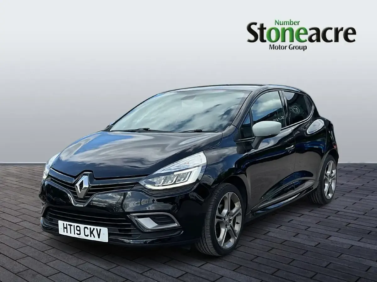 Usado Renault Clio IV GT-Line 90 CV (66 kW) 2019 Negro Utilitario