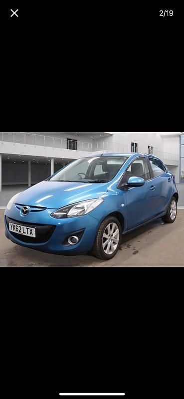 Used Mazda 2 102 HP (75 kW) 2012 Blue Hatchback