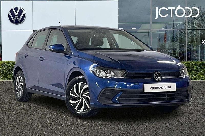 Blue Used 2023 VW Polo Life Hatchback | £16,201 (Good price) - Image 1/4